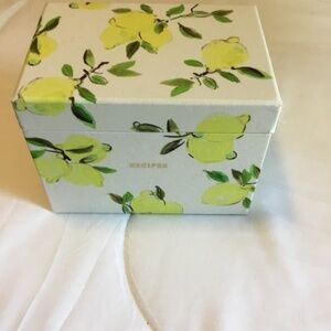 Kate Spade Lemon Recipe Box